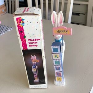 Wooden Easter bunny